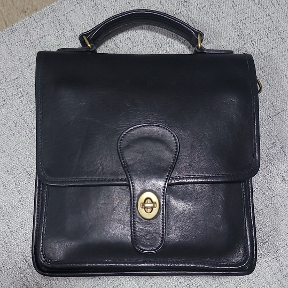 Vintage COACH Station Bag 5130 | Black | NO STRAP - Picture 1 of 7